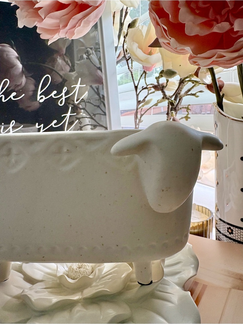 Anthropologie Terracotta Sheep 🐑 Planter 🪴 - Picture 7 of 13